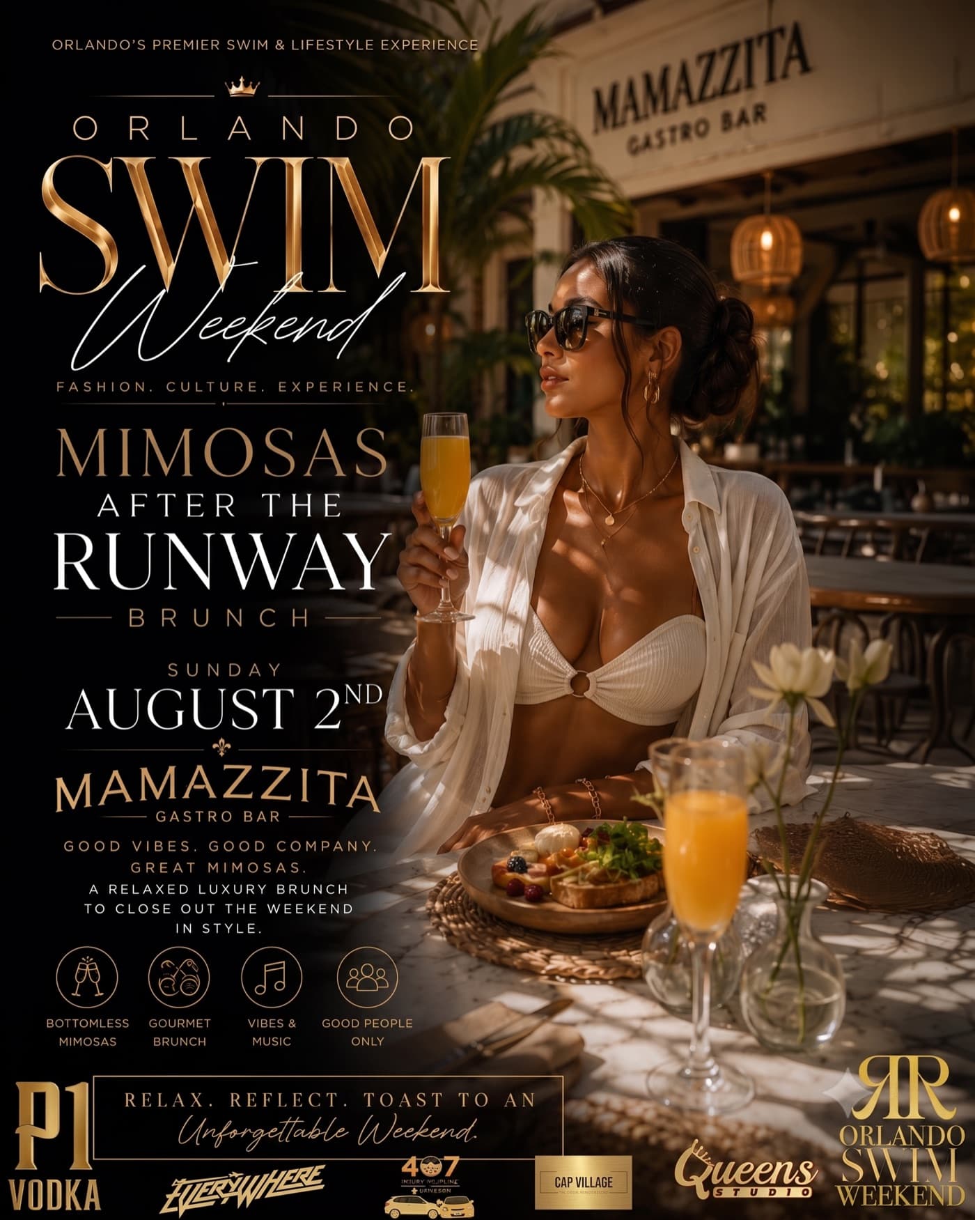 Mimosas After the Runway